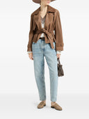 Brunello Cucinelli Denim-Baggy-Jeans