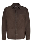 Brunello Cucinelli Lederhemd