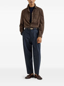 Brunello Cucinelli Lederhemd