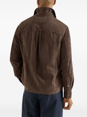 Brunello Cucinelli Lederhemd