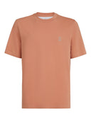 Brunello Cucinelli Logo Cotton T Shirt