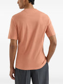 Brunello Cucinelli Logo Cotton T Shirt