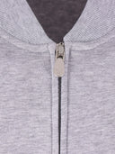 Brunello Cucinelli Cotton Zipped Sweatshirt