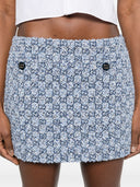 Gucci Gg Tweed Mini Skirt