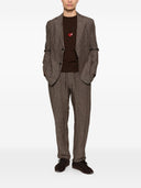 Emporio Armani Linen Single Breasted Blazer Jacket