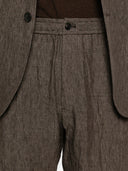 Emporio Armani Leinenhose