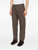 Emporio Armani Leinenhose
