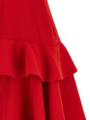 Catalina Asymmetric Long Dress