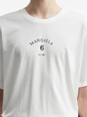 Mm6 Maison Margiela Logo Cotton T Shirt