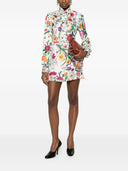 Gucci Printed Silk Mini Dress