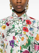 Gucci Printed Silk Mini Dress