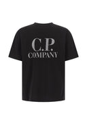 T-shirt i bomuld med logo fra C.P.Company