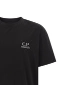 T-shirt i bomuld med logo fra C.P.Company