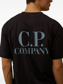 T-shirt i bomuld med logo fra C.P.Company