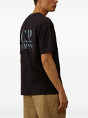 T-shirt i bomuld med logo fra C.P.Company