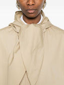 Toteme Main Baumwoll-Blousonjacke mit Schal