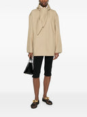 Toteme Main Baumwoll-Blousonjacke mit Schal