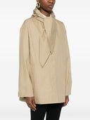 Toteme Main Baumwoll-Blousonjacke mit Schal