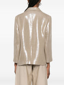 Brunello Cucinelli Linen Double Breasted Jacket