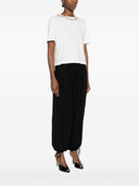 Ermanno Firenze Embroidered Cotton T Shirt