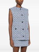 Gucci Gg Tweed Vest