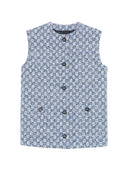 Gucci Gg Tweed Vest