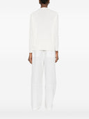 Ermanno Firenze Embroidered Cotton Sweater