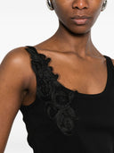 Ermanno Firenze Embroidered Tank Top