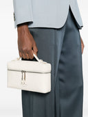 Emporio Armani Kosmetiktasche aus Leder