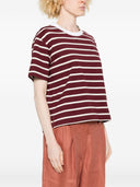 Brunello Cucinelli Gestreiftes Baumwoll-T-Shirt