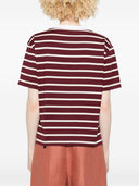 Brunello Cucinelli Gestreiftes Baumwoll-T-Shirt