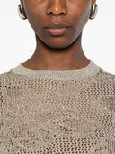 Fabiana Filippi Openwork T Shirt