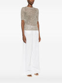 Fabiana Filippi Openwork T Shirt