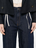 Seven Stovepipe Straight Denim-Jeans