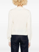 Baby-Fox-Woll-Cardigan von Maison Kitsune