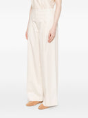 Susanne Bommer Cotton Wide Leg Trousers