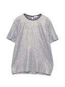 Brunello Cucinelli Gestreiftes Leinen-T-Shirt