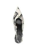 Khaite Bella Leather Slingback Pumps