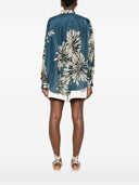 Brunello Cucinelli Printed Silk Shirt