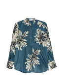 Brunello Cucinelli Printed Silk Shirt