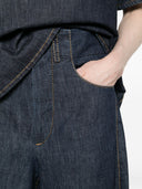 Susanne Bommer Wide Leg Denim Jeans
