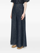 Susanne Bommer Wide Leg Denim Jeans