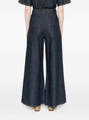 Susanne Bommer Wide Leg Denim Jeans