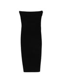 Norma Kamali Trägerloses Midikleid