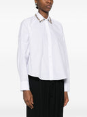 Ermanno Firenze Embroidered Cotton Shirt