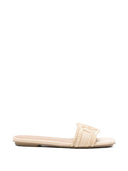 Emporio Armani Exclusive Rafia Flat Sandals