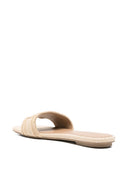 Emporio Armani Exclusive Rafia Flat Sandals