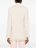 Elisabetta Franchi Cotton Double Breasted Jacket
