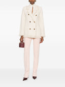 Elisabetta Franchi Cotton Double Breasted Jacket