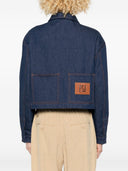 Fendi Ff Reverse Denim Jacket